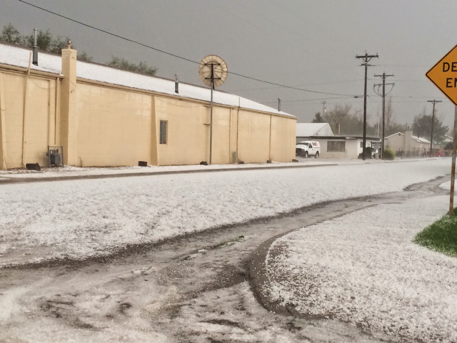 Southern Idaho Journal Severe Thunderstorms Dumps Heavy Rain & Hail On