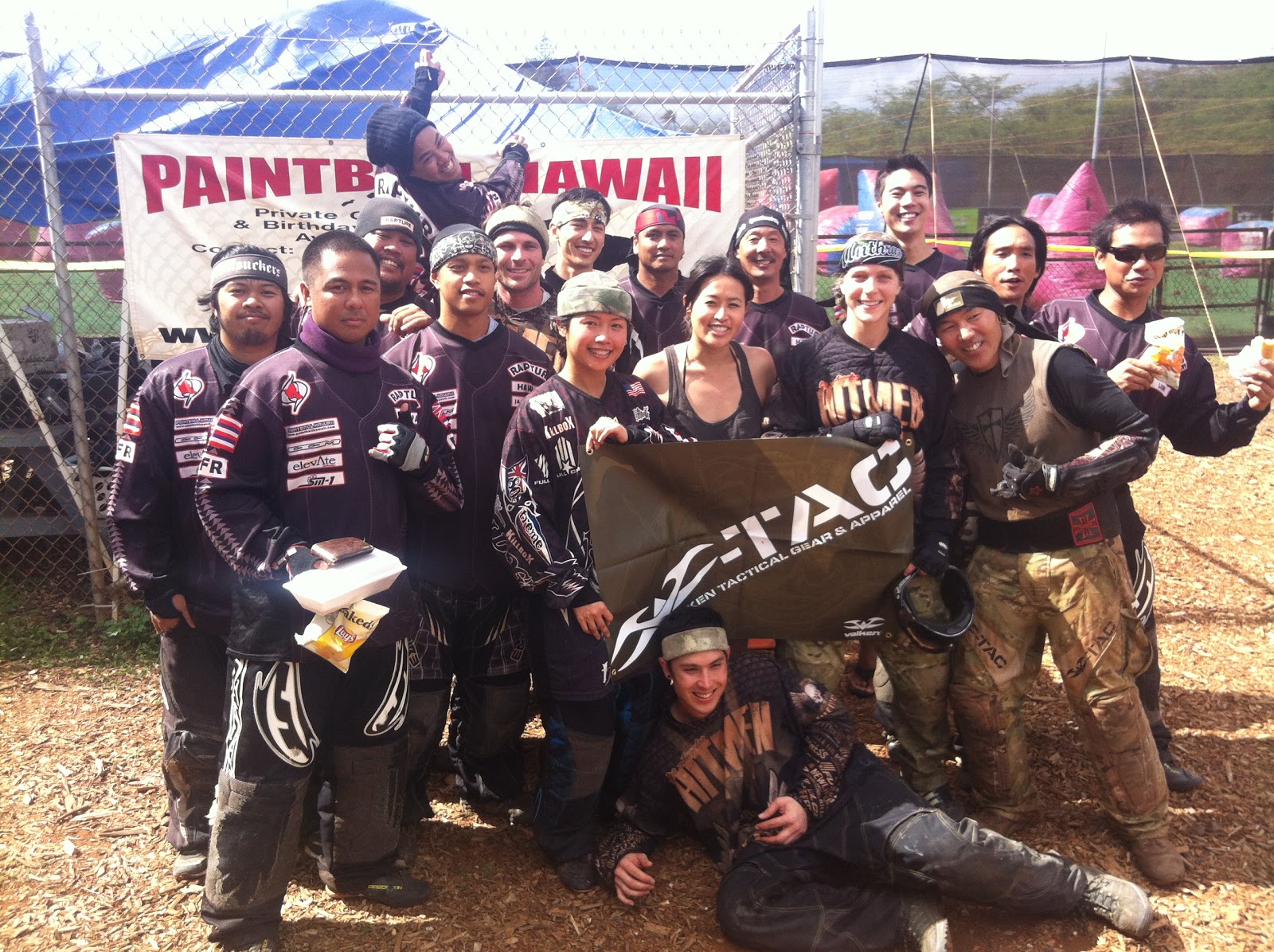 Paintball in Hawaii 1st Place LA HITMEN