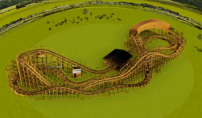 Roar-O-Saurus, Roller Coaster in NH