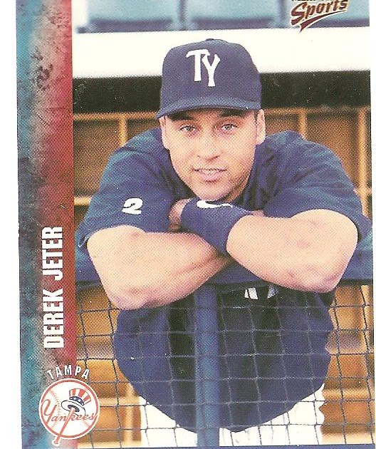 JS Sports Cards Derek Jeter 2000 Tampa Yankees Baseball Cards