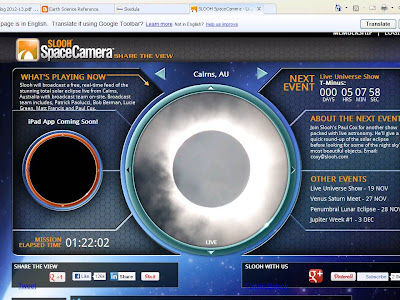Earth Science Reference: November 2012