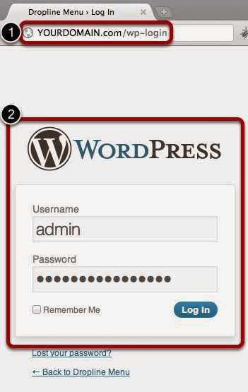 Cara Login Admin WordPress