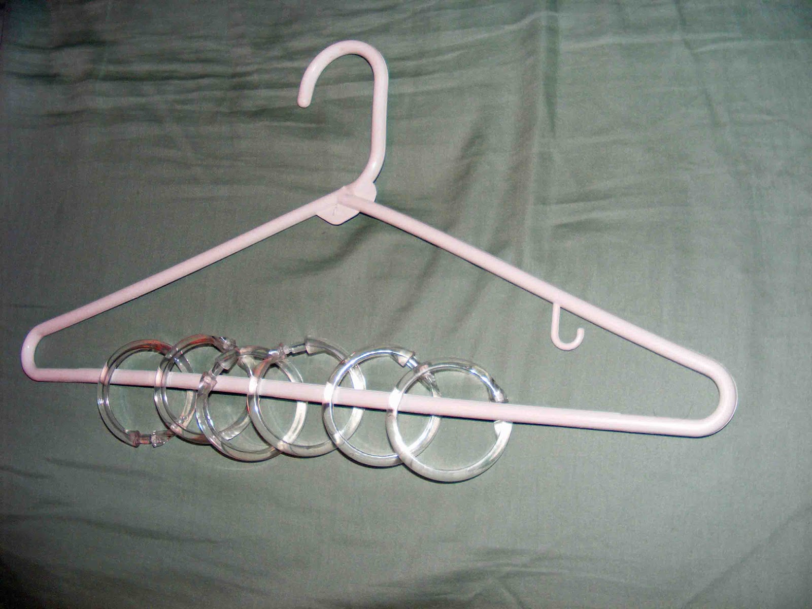 From Main to Colorado DIY scarf organizer.