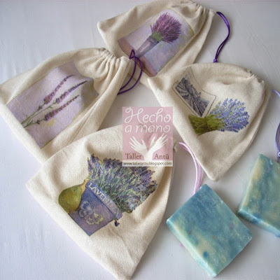 "Taller Antü": 803.- Aroma y color LAVANDA