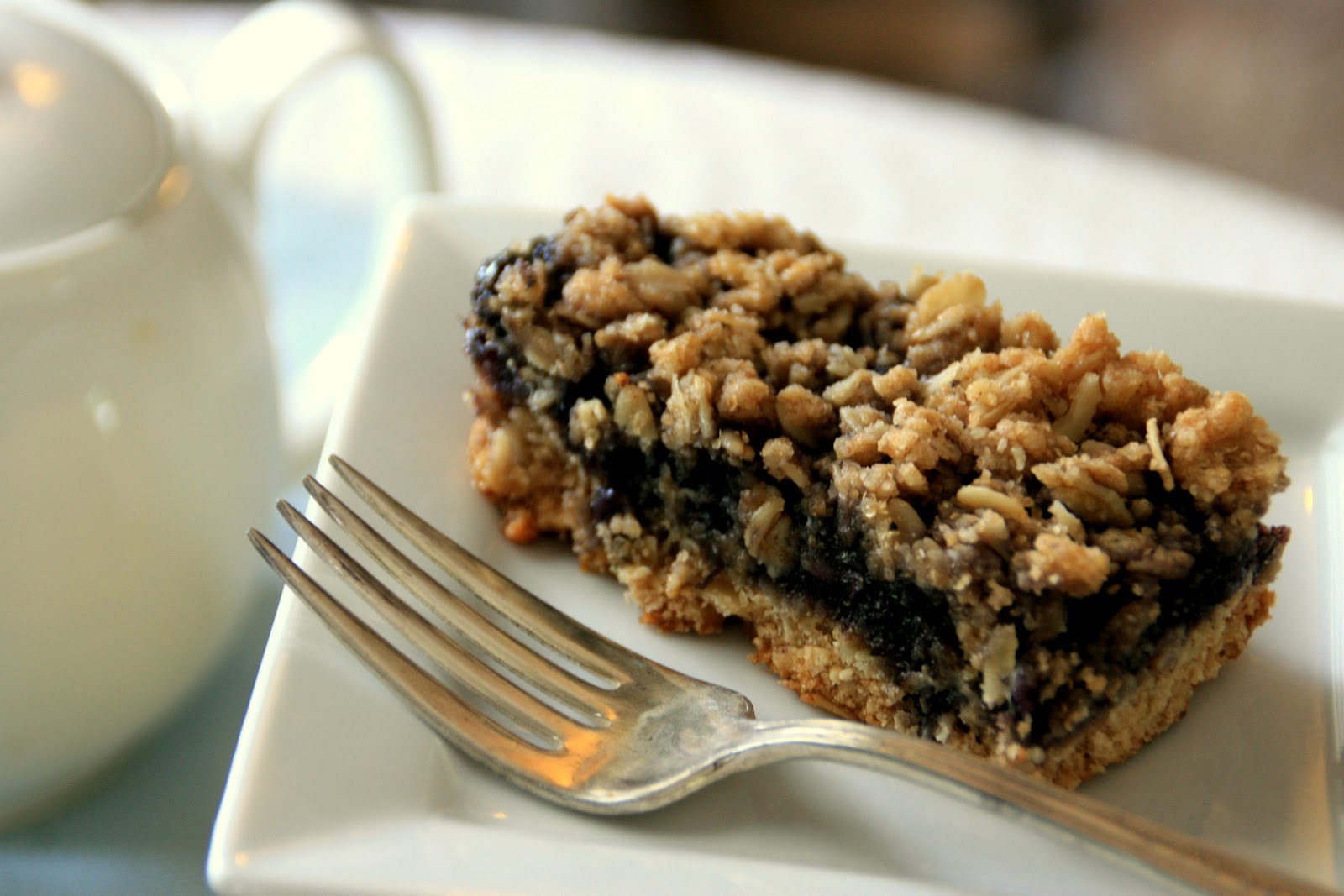 Blueberry Oatmeal Squares