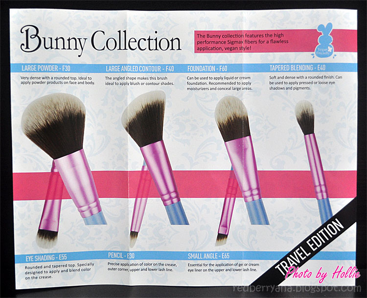 Random Beauty by Hollie: Sigma Mrs Bunny Travel Kit Brush Set