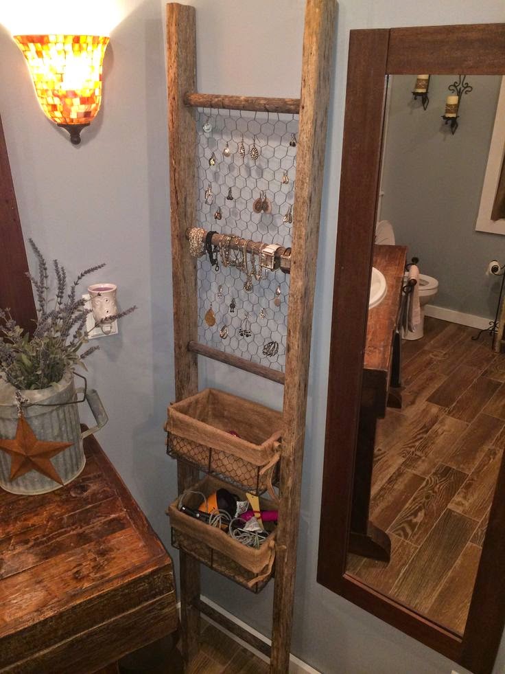 The Antiquer's Field Guide Repurposing Wooden Ladders