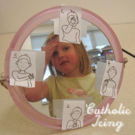 Catholic Icing: 4 Tips To Teach Kids How To Make the Sign of the Cross