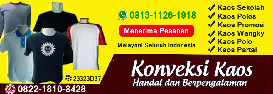 KONVEKSI KAOS | SABLON KAOS