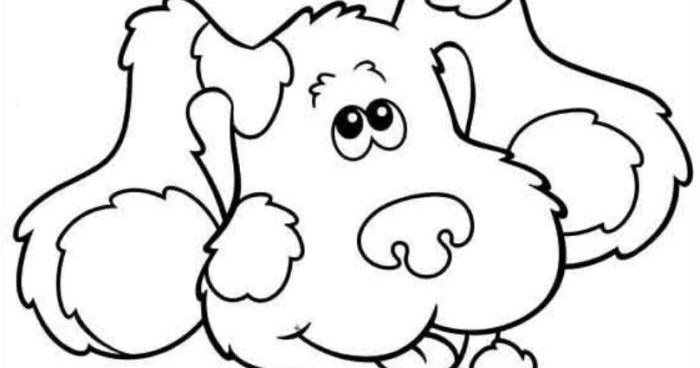 Kids Page: Blues Wondering Clues - TV Show Coloring Pages