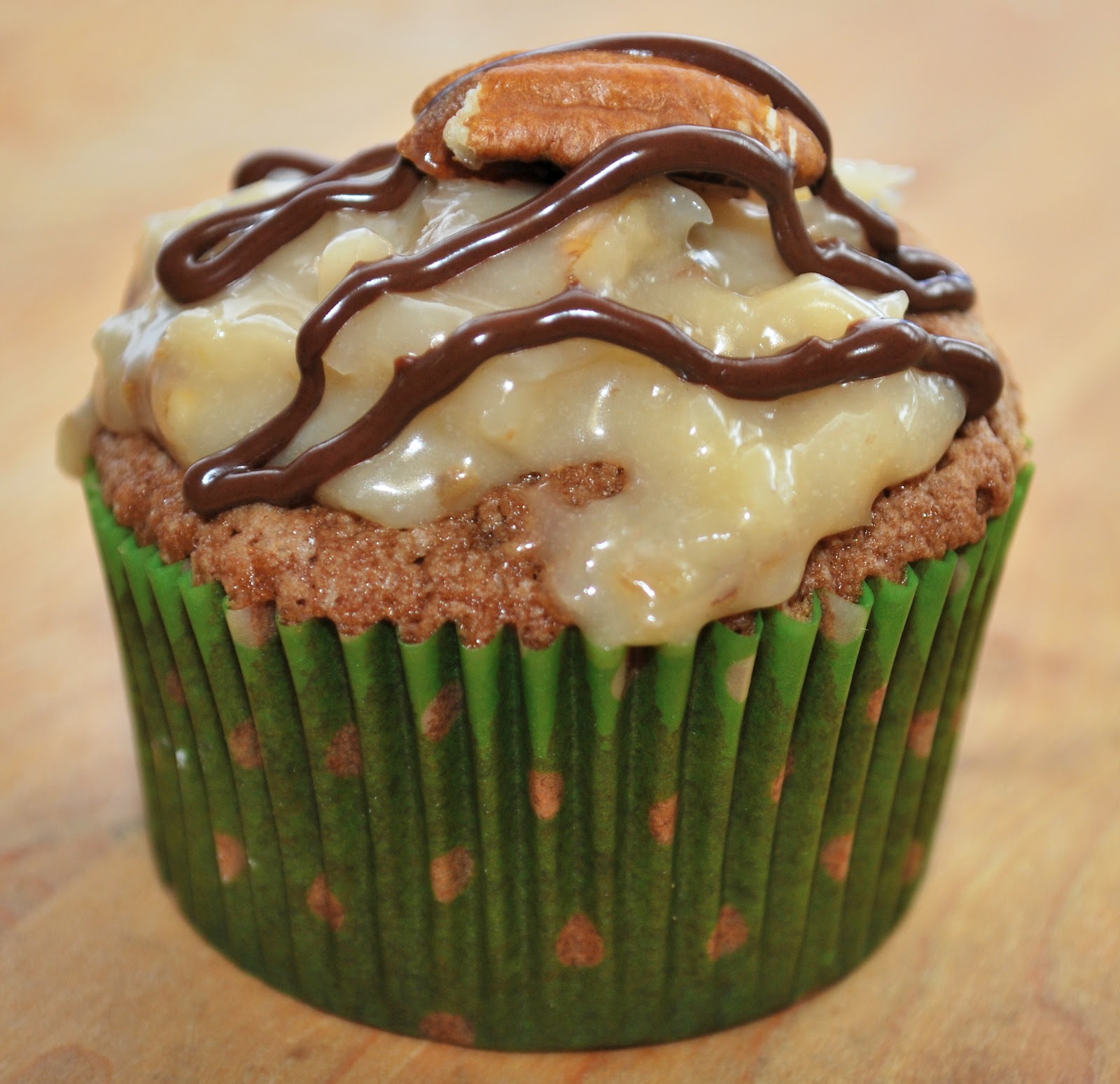 A Dessert a Week German Chocolate Cupcakes