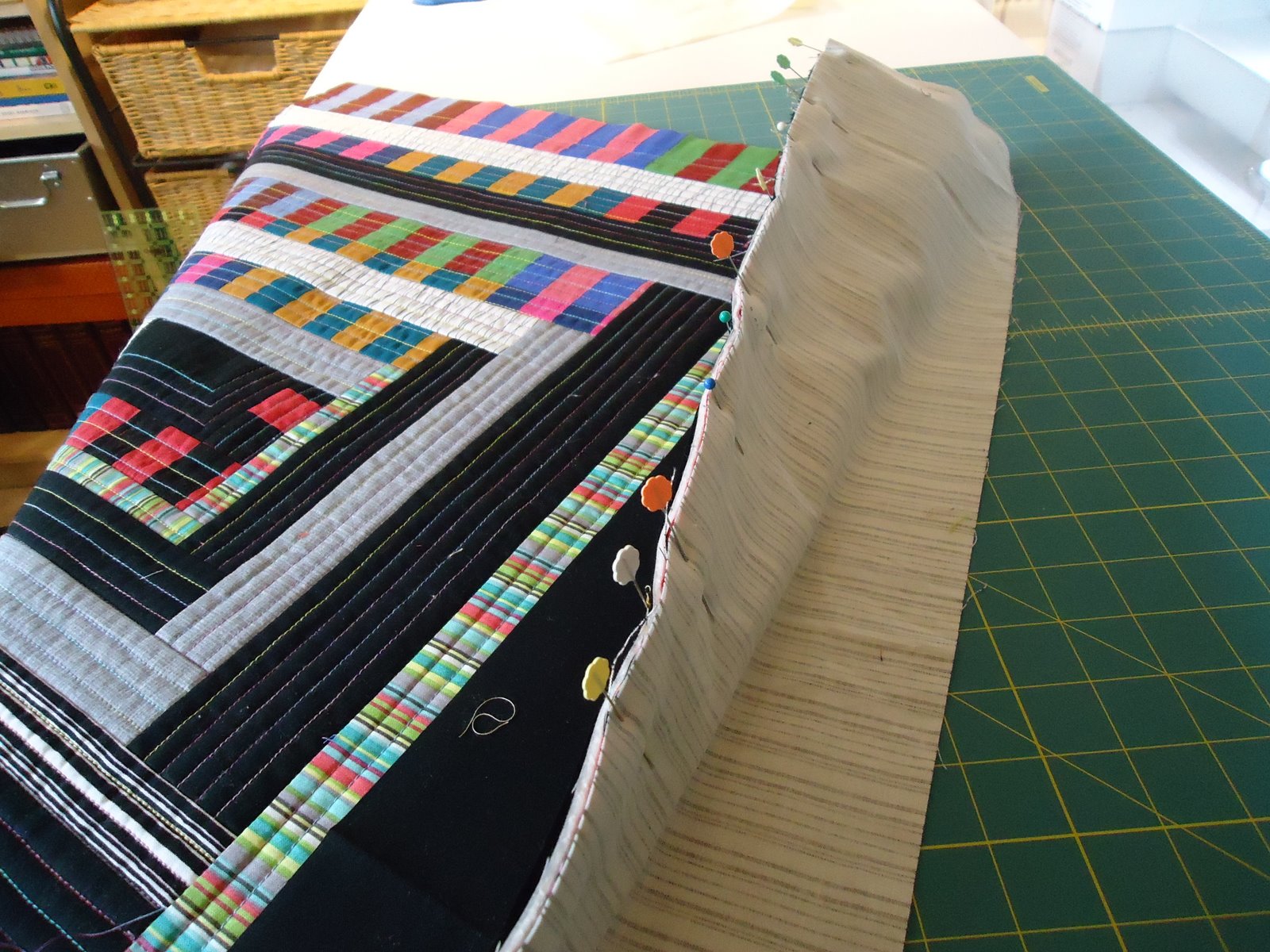 The Quilting Edge Tutorial/QAYG 6/ Adding Borders