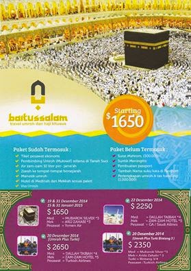 ANEKA PAKET PROMO UMROH