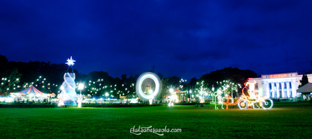 Christmas Display, Freedom Park, Dumaguete City