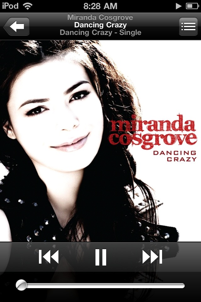 Dancing Crazy by Miranda Cosgrove Yes she's a Disney starlet and yes 