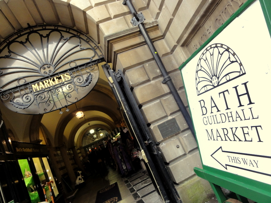 England The 18th Century Bath Guildhall Market Travel and Lifestyle