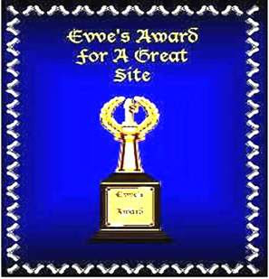 EWE  GREAT  SITE   AWARD