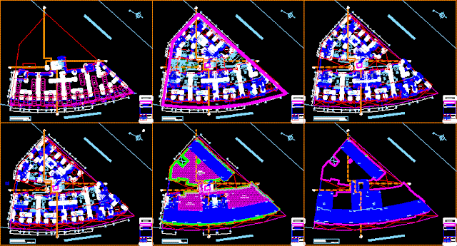 Plan Autocad d'un complexe d'habitation dwg Plan+Autocad+d'un+complexe+d'habitation+dwg