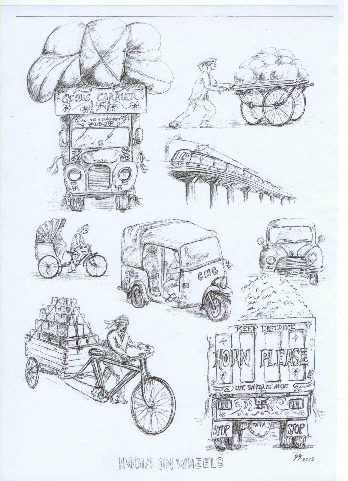 India Sketch
