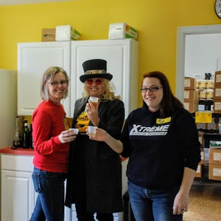 Women brewers at Xtreme Brewing opening