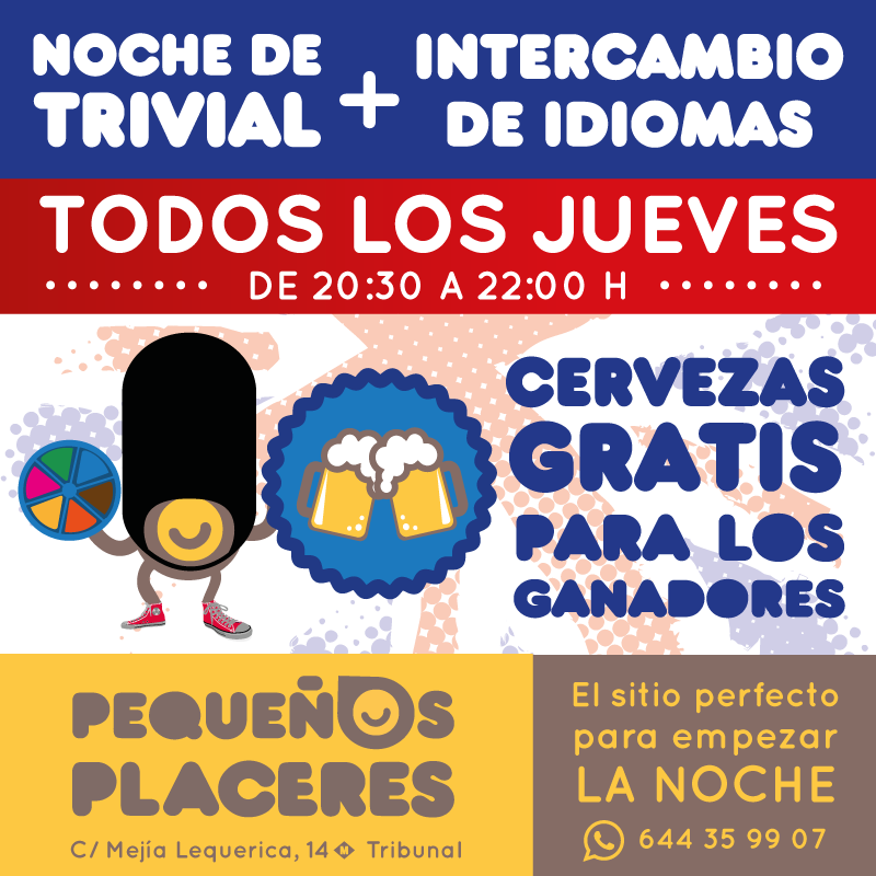 Bares de intercambio de idiomas en Madrid