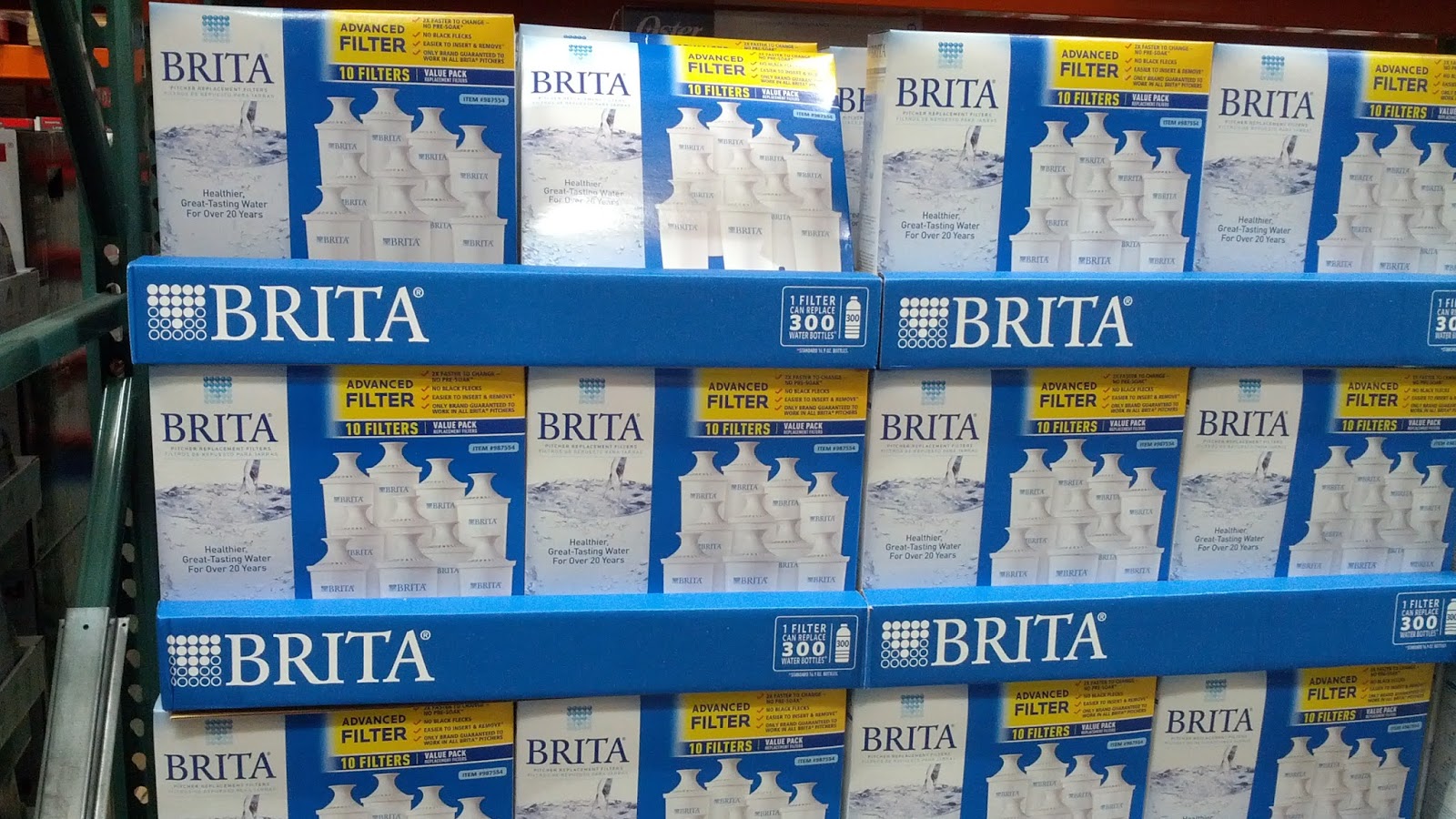 brita replacement pitcher filters costco advanced pack filter weekender pk allows replace often
