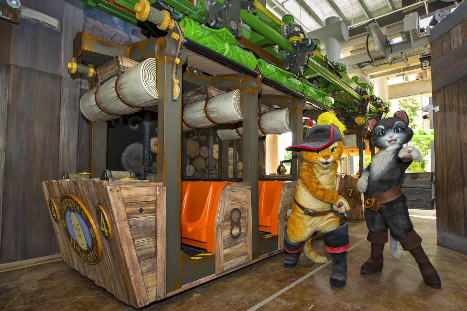 “Puss in Boots” ride at Universal Studios Singapore TheHive.Asia
