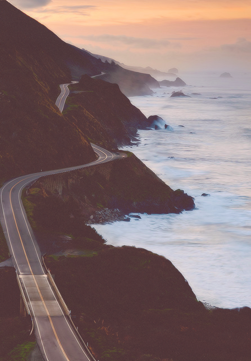 Coastal Highway, Monterey, California