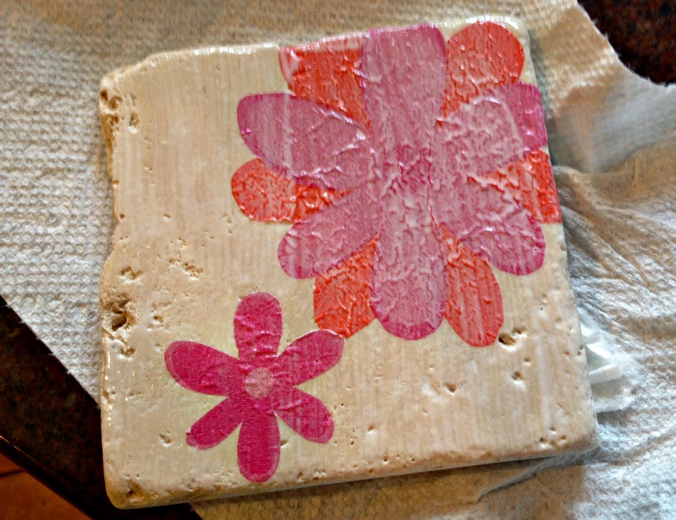 Two It Yourself DIY Coasters with Mod Podge and Napkins {And a Giveaway}