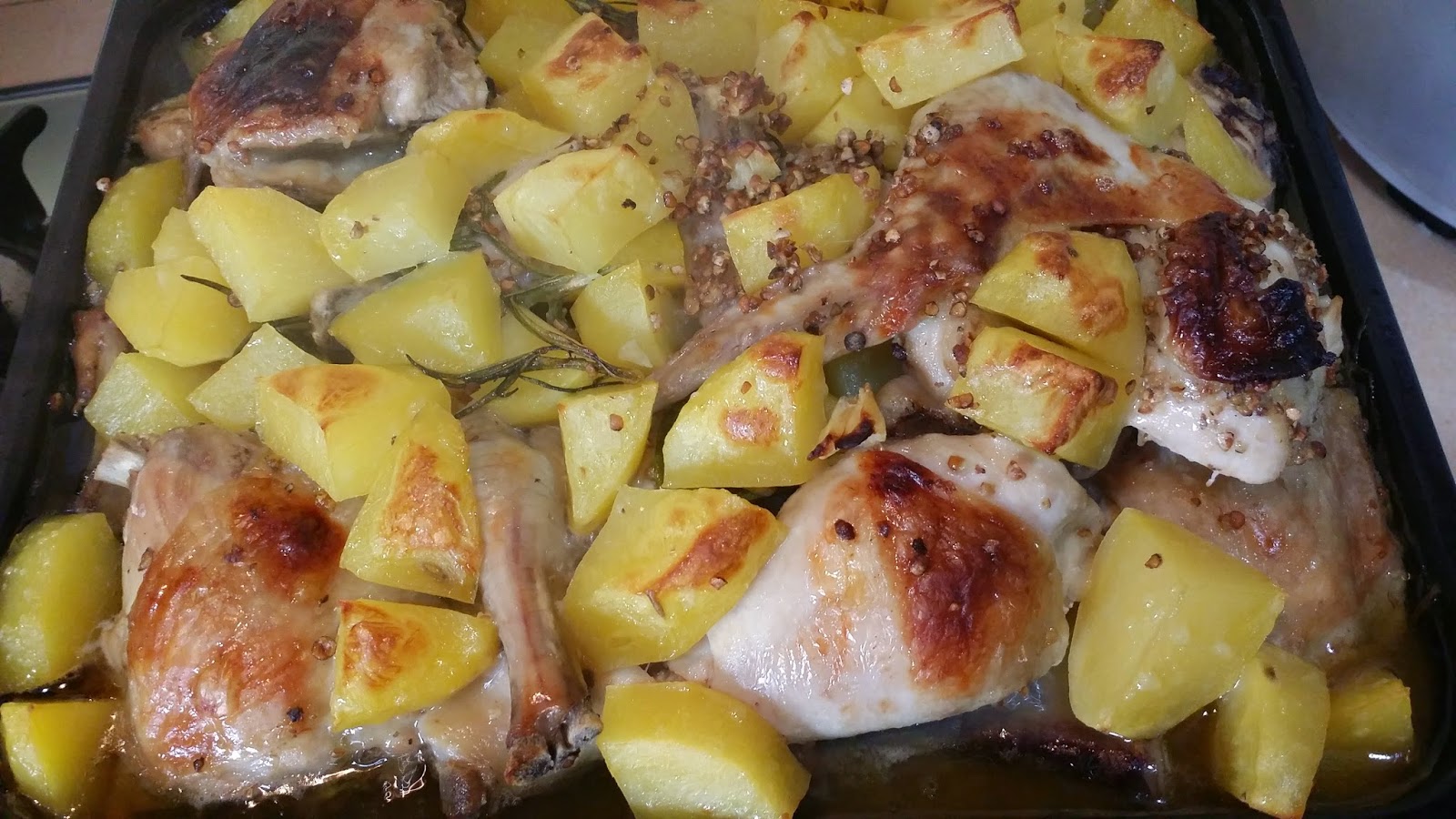 ZULFAZA LOVES COOKING: Lebanese chicken and potatoes recipe