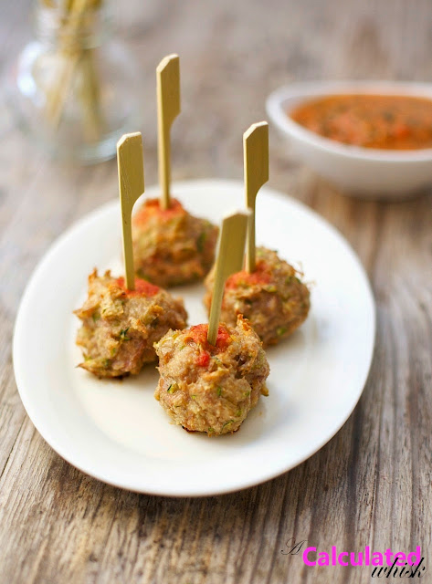 Chicken Meatballs with Garlic Kale Marinara (Paleo, Whole30)