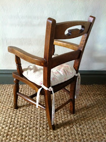 Vintage Chair and matching hinged Desk for you're little honey