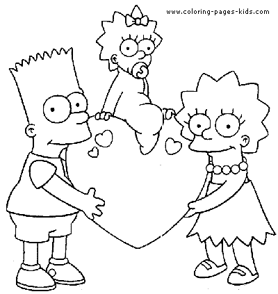 Bart Simpson Coloring Pages Bart Simpson Coloring Pages