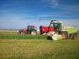 Forage harvester. Claas Jaguar