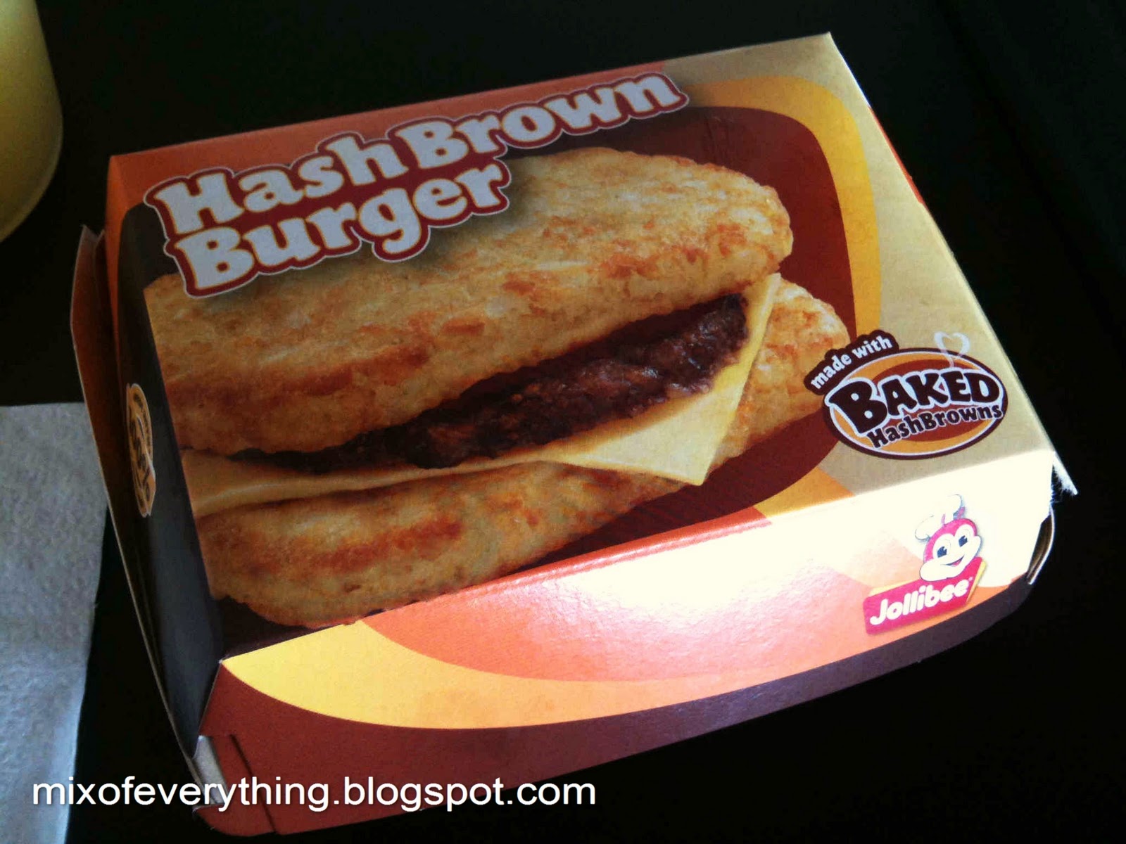 Jollibee Hash Brown Burger Unboxing Blog for Tech & Lifestyle