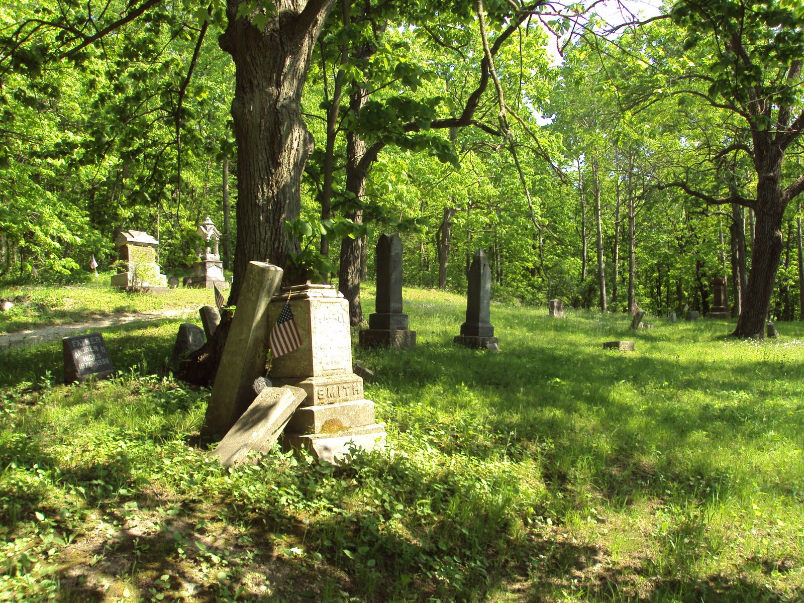 Under the Cellar Door Glenbeulah Graveyard (Glenbeulah)