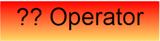 Null-Coalescing Operator Null-Coalescing Operator