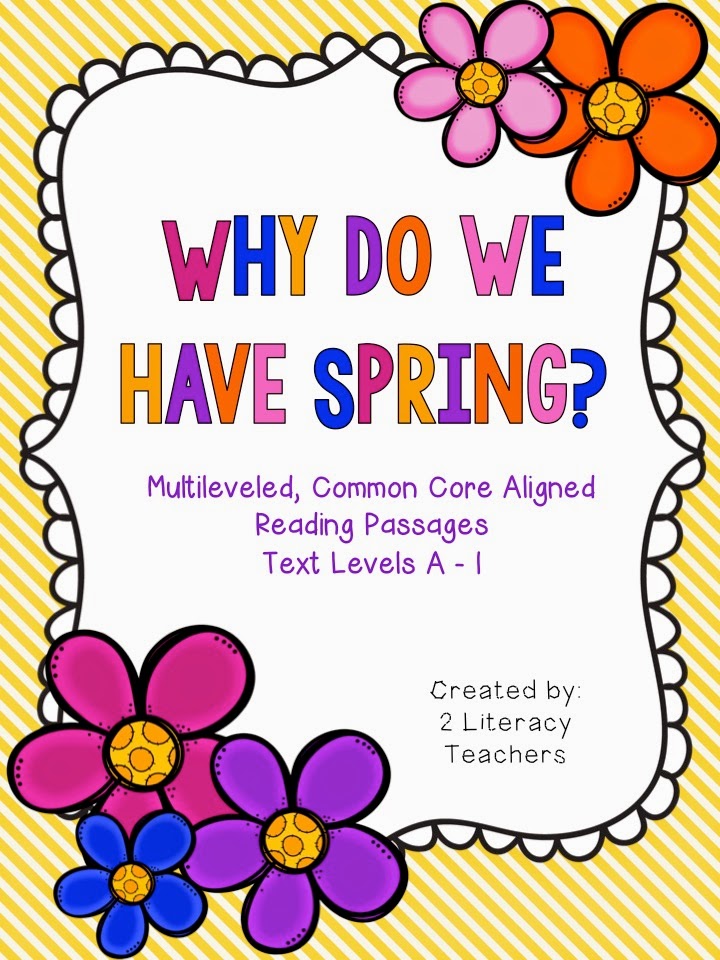 2 Literacy Teachers Spring has Sprung!