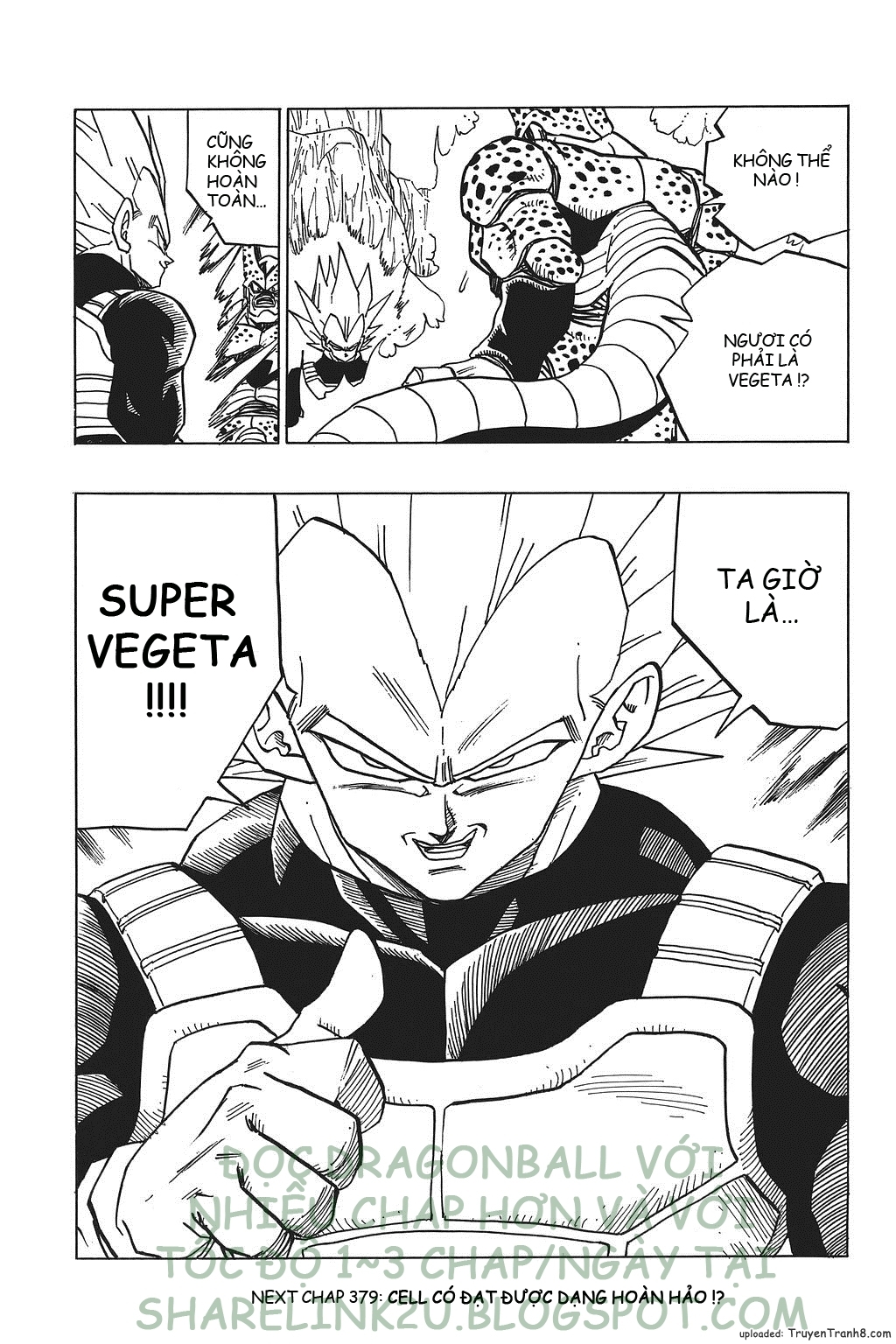 xem truyen moi - Dragon Ball Bản Vip - Bản Đẹp Nguyên Gốc Chap 378