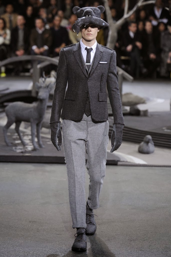 PARIS FASHION WEEK THOM BROWNE Suits & Shirts Suits & Shirts