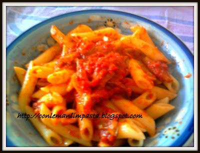 penne verrigni alla parmigiana