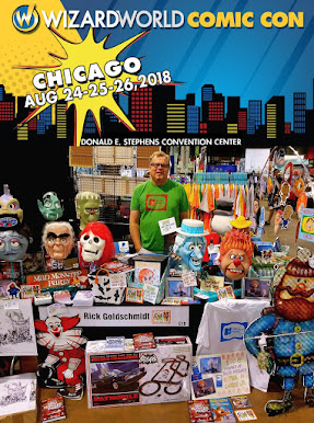 I am returning to Wizard World Chicago August 24-26.  Lot's to talk about and share! Click image!