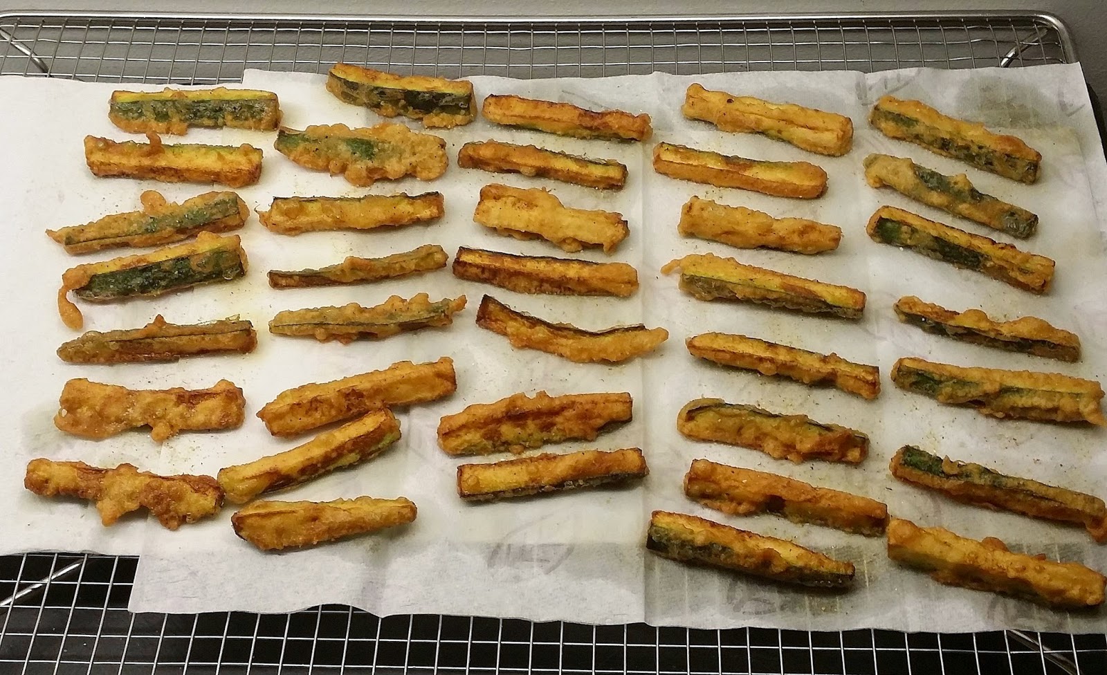 Klidmoster.dk BeerBattered Zucchini Fries...