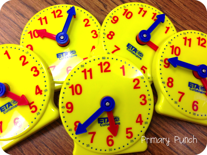 Primary Punch Telling Time continued...