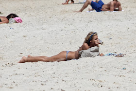 Alice Dellal on The Beach in Rio De Janeiro Alice Dellal on The Beach in Rio De Janeiro