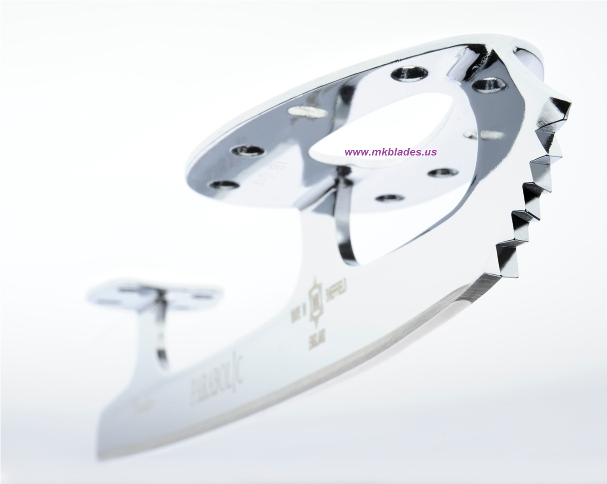 John Wilson and MK Ice Skating Blades MK Phantom Parabolic