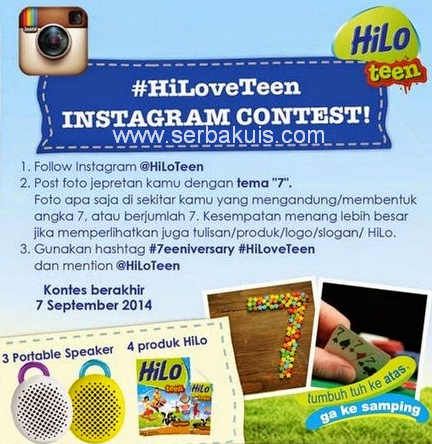 Kontes Foto Instagram #HiLoveTeen Berhadiah 3 Portable Speaker 1 Kontes Foto Instagram #HiLoveTeen Berhadiah 3 Portable Speaker