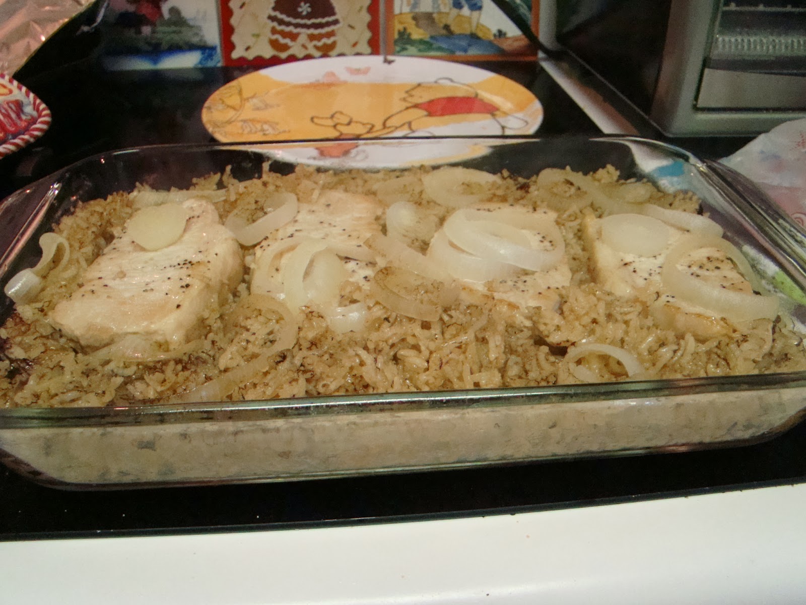 Dinner with the Grobmyers Trisha Yearwood's Pork Chops and Rice