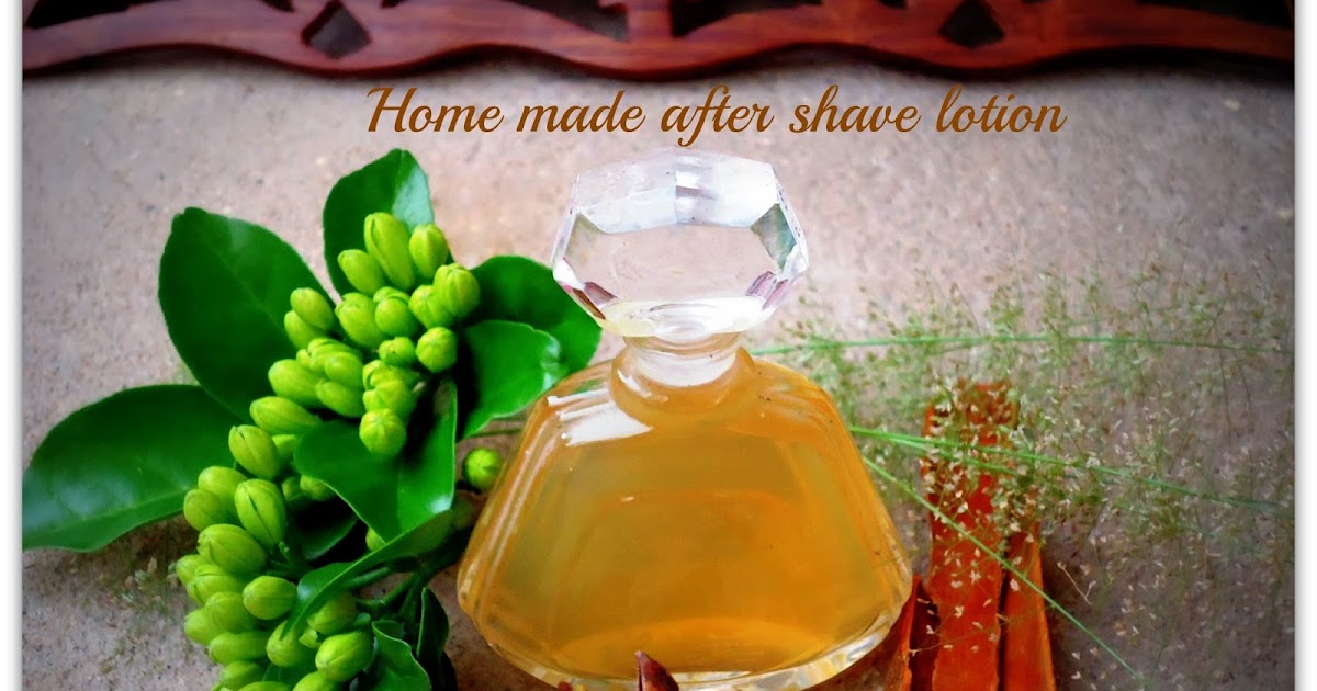 DIY Best Homemade After Shave Lotion Recipe wildturmeric