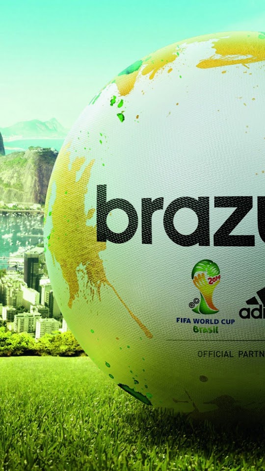   Adidas Brazuca Match Ball FIFA World Cup 2014   Galaxy Note HD Wallpaper